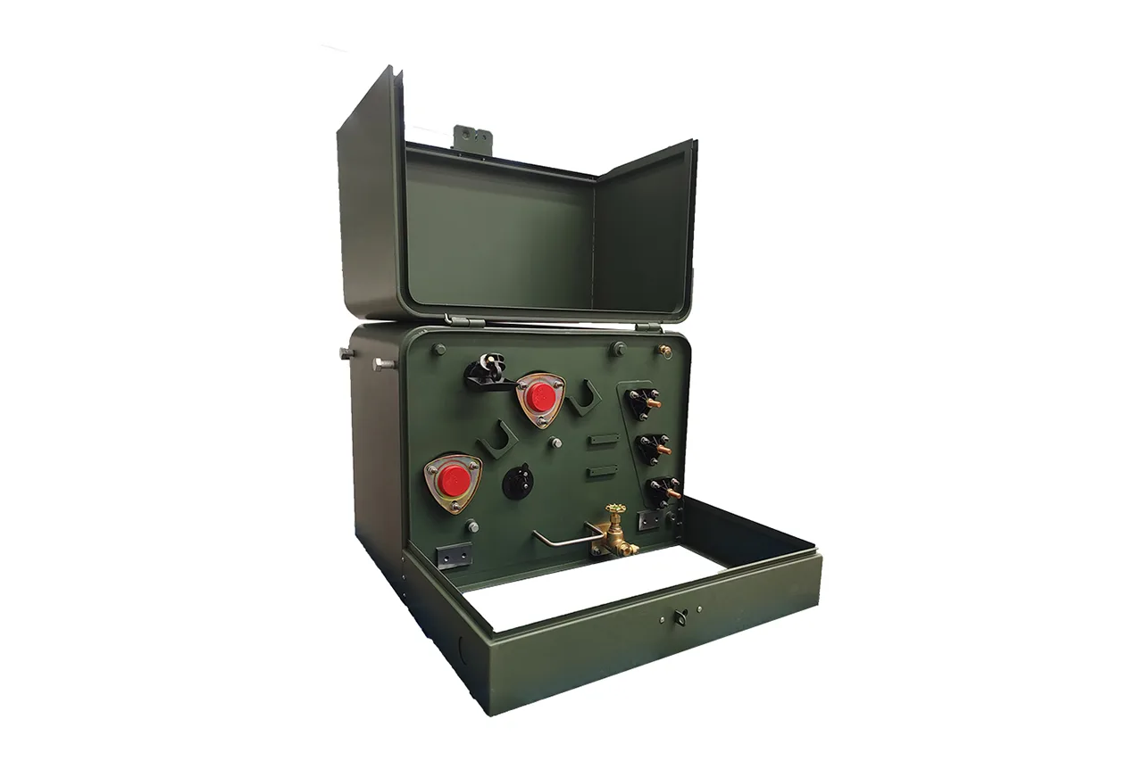 single-phase pad-mounted transformer